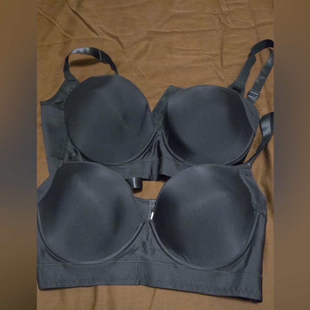 Shapedly black bra 46DD NEW ! 2 BRAS